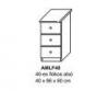 Kitti AMLF40 40-es fiókos alsó elem