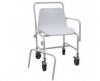 Tusoló szék gördíthető, állítható magasságú, levehető karfával MEDIGO-MOTION