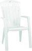 Santorini fehér műanyag kerti szék