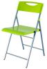 Összecsukható szék fém és műanyag Alba Smile zöld