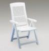 Tampa ötpozíciós fehér szék