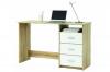 Ria íróasztal, Sonoma-tölgy fehér, 123x77x50cm