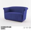 Leander 2 sz kanapé vihar kék sötét kék