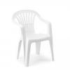 Kerti szék alacsonytámlás fehér Altea