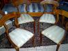 4 db Biedermeier stílusú szék szek0006