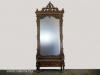 0F991 Antik gyönyörű egészalakos barokk tükör