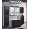 Guido FINUCCI Prémium Lux 01 tükrös fürdőszoba szekrény