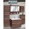 Guido PIERO Prémium 01 tükrös fürdőszoba szekrény