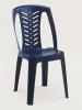 CORONA kék egymásra rakható bisztró szék