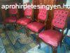 Csodálatos faragott neobarokk étkező székek