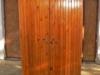 Fa borítású gardrób szekrény 204cm magas