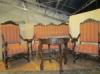 Antik Neobarokk szalongarnitúra : 3-as kanapé 2 fotel asztal