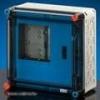 Hensel fogyasztásmérő szekrény, előrefizetős mérőhelyhez, 1 fázis, 300x300x185mm (MI-72204S)