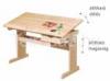INT-Júlia gyerek fenyő íróasztal (dönthető, állítható magasság)