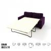 Como 2 sz kinyitható kanapé lila