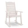 Blumfeldt Alabama, fehér, hintaszék, kerti szék, masszív