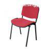 Egymásra rakható szék, piros, ISO NEW