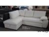 Byblos balos fehér sarok kanapé ülőgarnitúra 250x170 cm ágyazható ágyneműtartós...