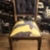 4 db POPart stílusú szék, régi szék felújítva