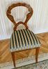 Felújított gyönyörű Biedermeier kárpitozott szék eladó!