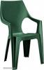 CURVER Dante magastámlás műanyag kerti szék zöld -19 !!!