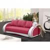 Cher ággyá alakítható három személyes kanapé Rózsaszín, fehér