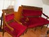 Ónémet ülőgarnitúra gyönyörűen felújítva 1db kanapé, 4db fot