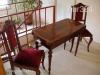 Antik asztal és székek - állítólag Karinthy Frigyesé volt - NMÁ!