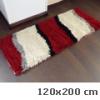 Shaggy szőnyeg 5 cm-es, (0211A) Piros 120x200 cm