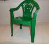 Zöld műanyag macis gyerek szék