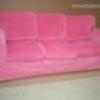 Vellinge rózsaszín huzat IKEA Ektorp 3fix kanapéhoz