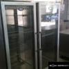 Rozsdamentes,dupla üvegajtós Foster hűtő:1350 literes