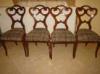 Antik biedermaier székek 4 db 30-40 Akció