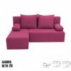 Modus kinyitható L kanapé lila