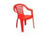 Műanyag gyerek szék, piros