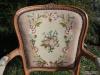 Antik Barokk gobelin szék
