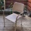 Műanyag rattan új kerti szék eladó